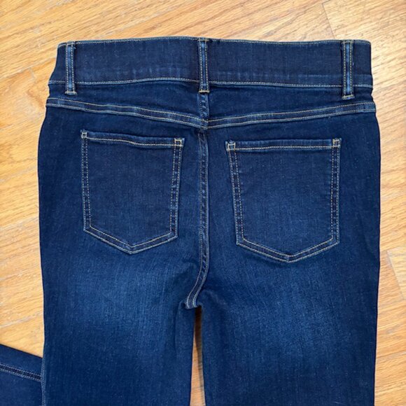 SPANX Indigo Denim Pull On Mid-Rise Bootcut Jeans Size Small - Picture 6 of 8